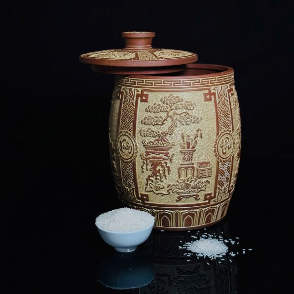 Hũ gạo phú quý 16kg
