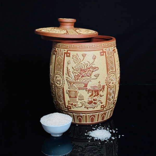 Hũ gạo phú quý 26kg