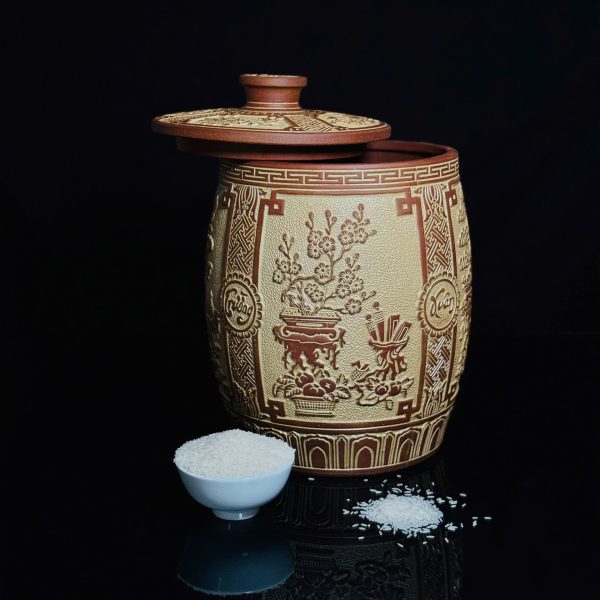 Hũ gạo phú quý 12kg