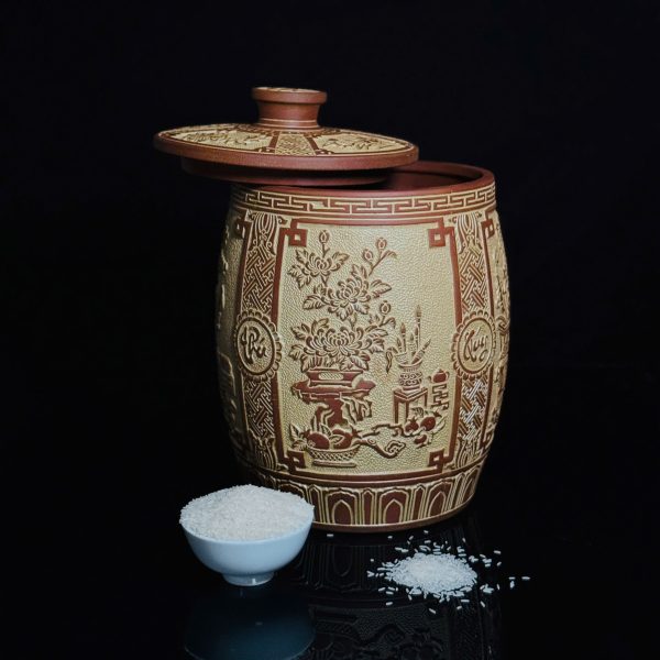 Hũ gạo phú quý 6kg